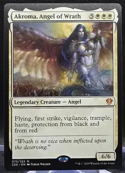 Akroma, Angel of Wrath #73 Commander 2020 Regular Mythic - Image 1