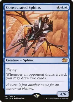 Consecrated Sphinx - Double Masters 2022(2x2) #43,mythic - Image 1