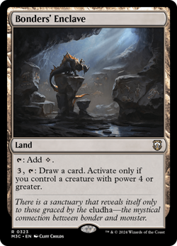 Bonders' Enclave #323 | Near Mint | Modern Horizons 3 Commander Magic MTG - Image 1