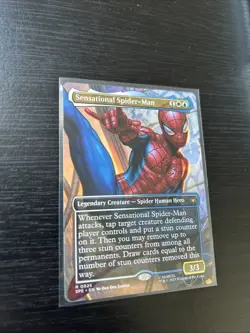 SENSATIONAL SPIDER-MAN 0025 BORDERLESS SPIDER-MAN 2025 MAGIC: THE GATHERING - Image 2