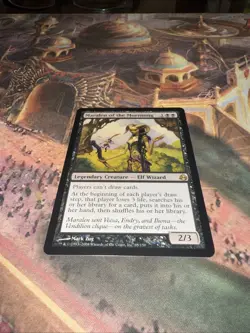 MTG Maralen of the Mornsong NM Morningtide EDH Elf Wizard Tutor Lockdown - Image 2