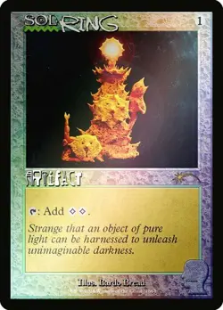 MTG Sol Ring (1664) (Rainbow Foil) Secret Lair Drop Foil - Image 1
