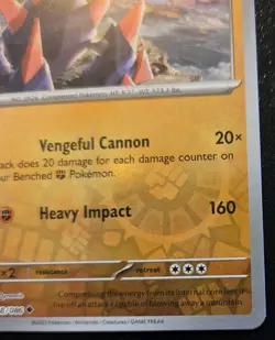 Gigalith 048/086 Reverse Holo Uncommon Scarlet & Violet: White Flare Pokemon TCG - Image 5