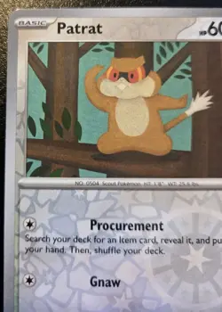 Patrat 072/086 Reverse Holo Common Scarlet & Violet: White Flare Pokemon TCG - Image 2