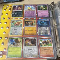 Pokemon Card Lot With Holos 2019-2023 270+ Cards And Binder - Image 2