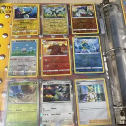 Pokemon Card Lot With Holos 2019-2023 270+ Cards And Binder - Image 4