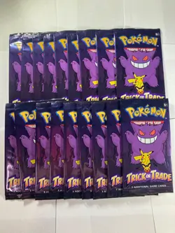 18 Pack Pokemon TCG Trick or Trade Booster Packs 2022 Halloween Card Lot - Image 1