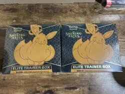 Pokemon TCG Shining Fates Elite Trainer Box ETB X 2 Sealed! - Image 1