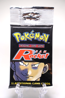 Pokemon Team Rocket Unlimited Booster Pack Factory Sealed WOTC 2000 Vintage TCG - Image 1