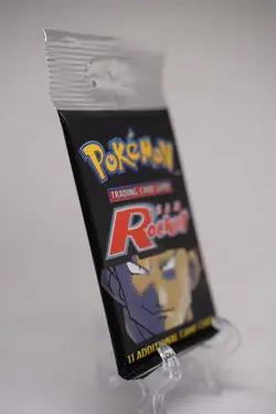 Pokemon Team Rocket Unlimited Booster Pack Factory Sealed WOTC 2000 Vintage TCG - Image 4