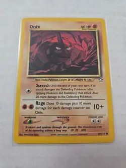 Onix 69/111 - Neo Genesis Unlimited Edition - WOTC Pokemon - Image 1