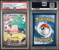 2025 POKEMON JTG EN-JOURNEY TOGETHER #183 IONO'S BELLIBOLT EX PSA 10 - Image 3