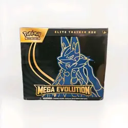 Pokemon Mega Evolution Lucario Elite Trainer Box ETB New | Sealed | In Hand - Image 1