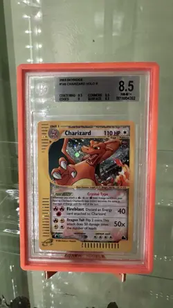 🔥 2003 Pokemon Skyridge Charizard Holo Rare #146 - BGS 8.5 NM-MT+ 🔥 - Image 2