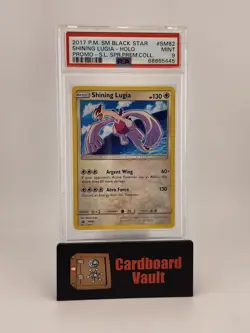 2017 Pokemon Shining Lugia #SM82 Black Star Promo PSA 9 68865445 - Image 1