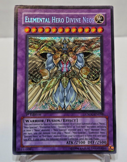 Elemental Hero Divine Neos CSOC-EN098 Secret Rare 1st Edition Yugioh 5186 - Image 1