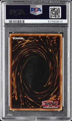 2002 YU-GI-OH! PROMO DDS-DARK DUEL STORIES #001 BLUE-EYES WHITE DRAGON PSA 8 - Image 2