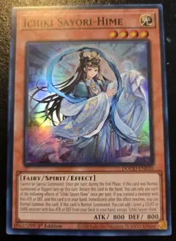Ichiki Sayori-Hime DOOD-EN030 1st Ed. Super Rare Doom Of Dimensions Yu-Gi-Oh! - Image 1