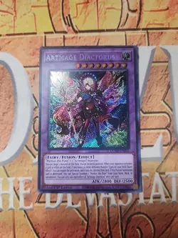Artmage Diactorus DUAD-EN032 Secret Rare 1st Ed NM Yugioh - Image 1