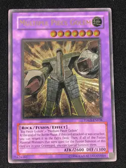 YUGIOH MULTIPLE PIECE GOLEM TDGS-EN038 ULTIMATE LP - Image 1