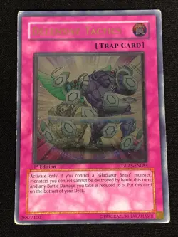 Yugioh Defensive Tactics GLAS-EN083 1st ULTIMATE (MP) - Image 1