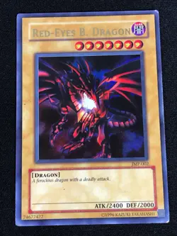 Yugioh Red Eyes Black Dragon JMP-002 Ultra (MP) - Image 1
