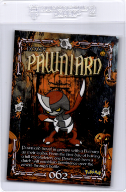 Peruvian Halloween pokemon Card Pawniard - Image 1