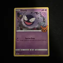 Pokemon Card Trick or Trade halloween 2023 064/196 Gastly - Image 1