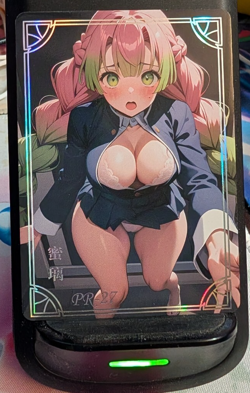 Mitsuri Demon Slayer PR27 Goddess Story My Lord Stay! Waifu Trading Card - Image 1