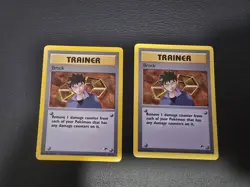 Pokemon BROCK Card GYM HEROES Set 98/132 Non-Holo Rare Trainer - Image 1