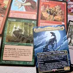 Anaconda SNAKES Jurassic Park Dino General COMMANDER Magic Deck. ALL 100 Cards - Image 1