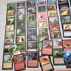 Anaconda SNAKES Jurassic Park Dino General COMMANDER Magic Deck. ALL 100 Cards - Image 3