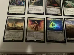 MTG Cards Lot White Rare Uncommon Land Foil + Commons Magic The Gathering Cards - Image 2