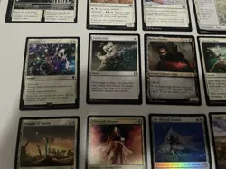 MTG Cards Lot White Rare Uncommon Land Foil + Commons Magic The Gathering Cards - Image 3