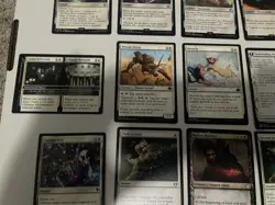 MTG Cards Lot White Rare Uncommon Land Foil + Commons Magic The Gathering Cards - Image 4