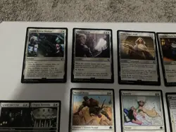 MTG Cards Lot White Rare Uncommon Land Foil + Commons Magic The Gathering Cards - Image 5