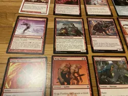 Red MTG Cards Lot *Heavily Played Bulk* - Image 4