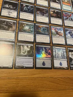 MTG Blue Cards Lot Foil, Rare, Uncommon, Land + Commons Magic The Gathering - Image 2