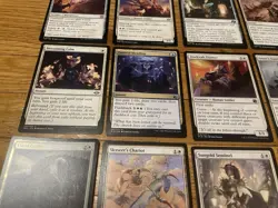 MTG Cards Lot White Rare Uncommon Land Foil + Commons Magic The Gathering Cards - Image 3