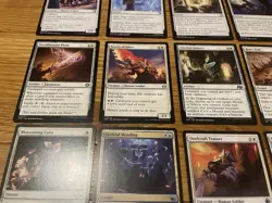 MTG Cards Lot White Rare Uncommon Land Foil + Commons Magic The Gathering Cards - Image 4