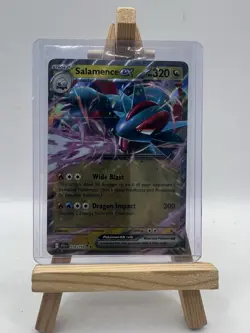 Salamence ex - 114/159 - Journey Together - English Pokemon TCG Card LP/NM - Image 1
