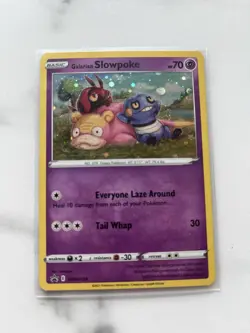 Galarian Slowpoke SWSH126 Holo Black Star Promo Card(Pokemon Sword & Shield) - Image 2