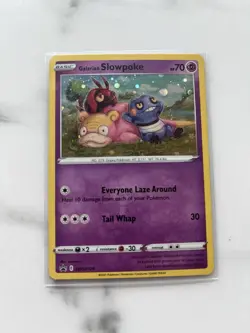 Galarian Slowpoke SWSH126 Holo Black Star Promo Card(Pokemon Sword & Shield) - Image 3