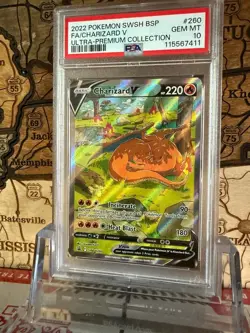 Charizard V SWSH260 Sword & Shield Promo Cards Holo PSA 10 - Image 4