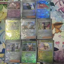 Pokemon Prismatic Evolutions 40 Card Lot - Pokeball/Masterball/Trainer + More B - Image 3