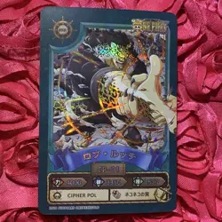 Rob Lucci ONE PIECE ASCE Waifu Anime Holo Girl ACG Card Explore - Image 1
