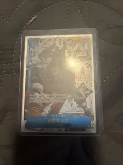 One Piece Card Game OP03-122 Sogeking そけキンク Japanese Foil Secret Rare SEC Mint - Image 1