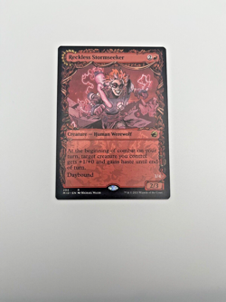 Reckless Stormseeker - Showcase - Innistrad Midnight Hunt - LP - English MTG - Image 1