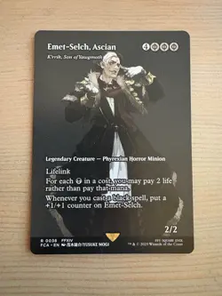 Emet-Selch, Ascian - 36 - Magic: Final Fantasy MTG - Showcase - Regular - FFXIV - Image 1