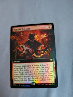 Tibalt's Trickery (Extended Art) Kaldheim Foil NM MTG Magic the gathering - Image 1